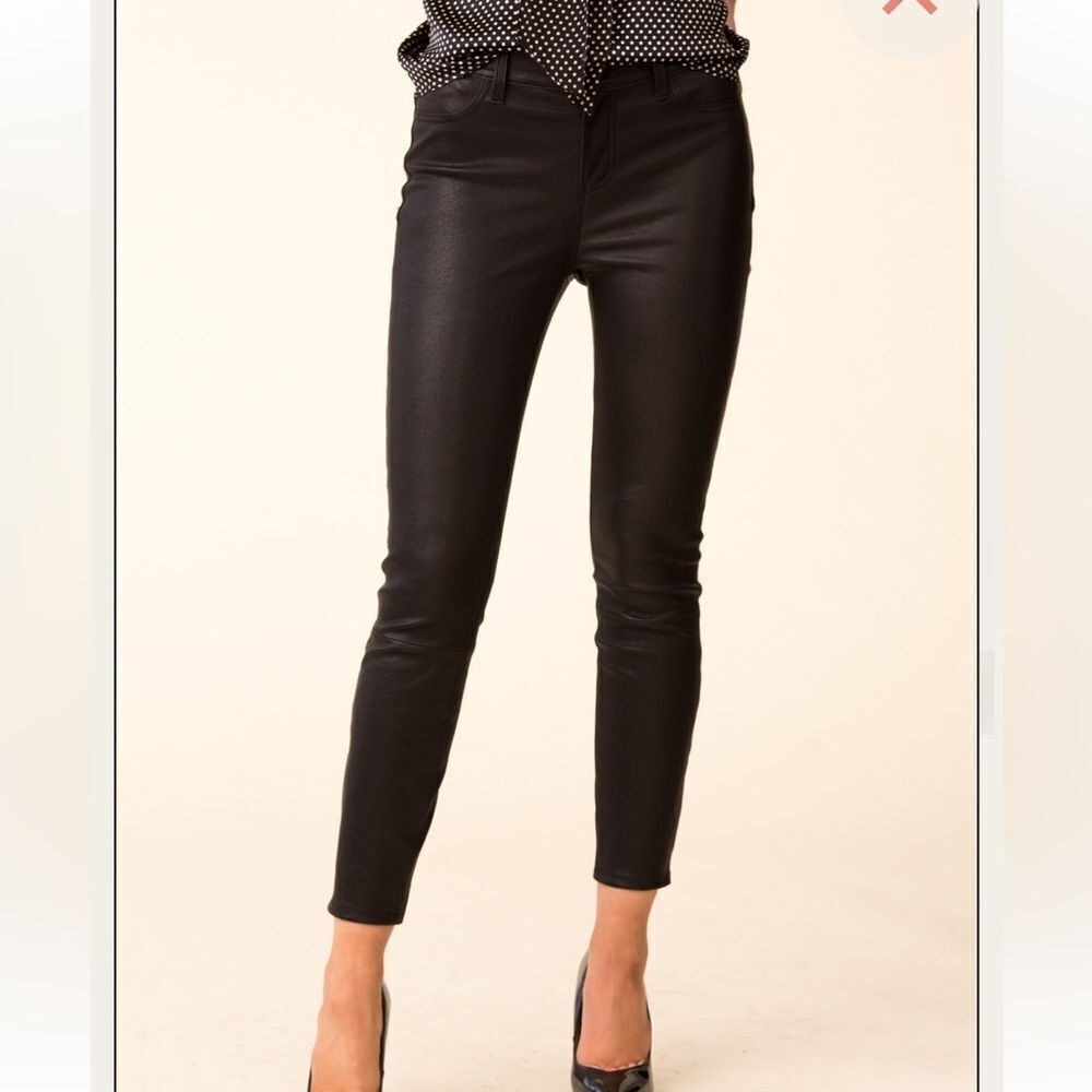 ✨ L’AGENCE 100% Lamb Leather Pants Sz 28 | Inseam 26”
